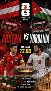 Austria vs Yordania